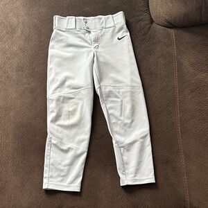 Nike Kids Gray baseball pants